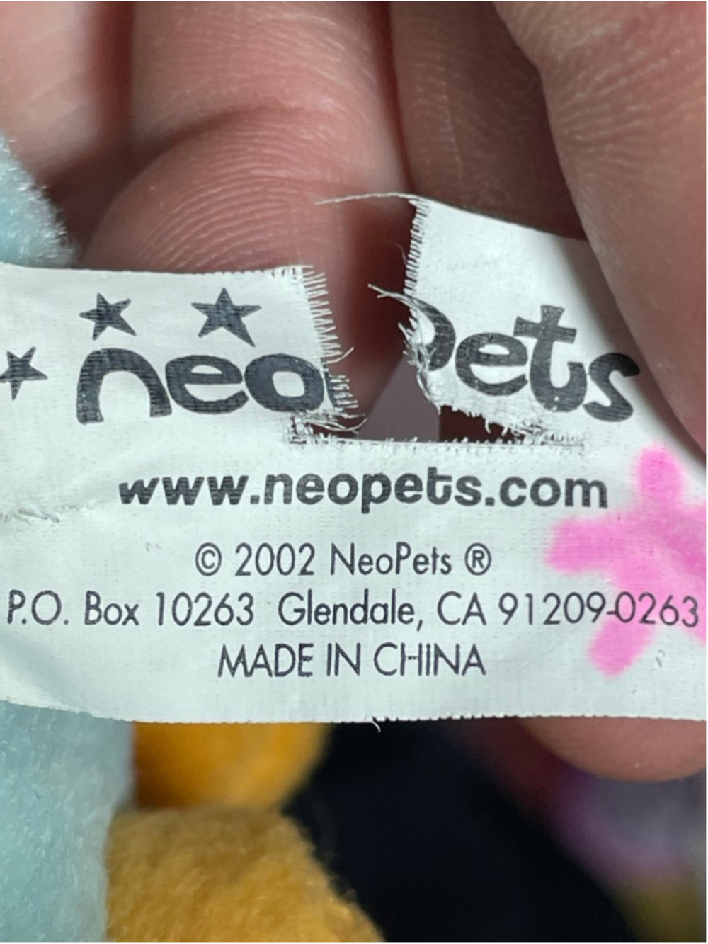 Baby Neopets Light Blue Bruce Penguin Stuffed Animal 6 inches - Picture 4 of 4